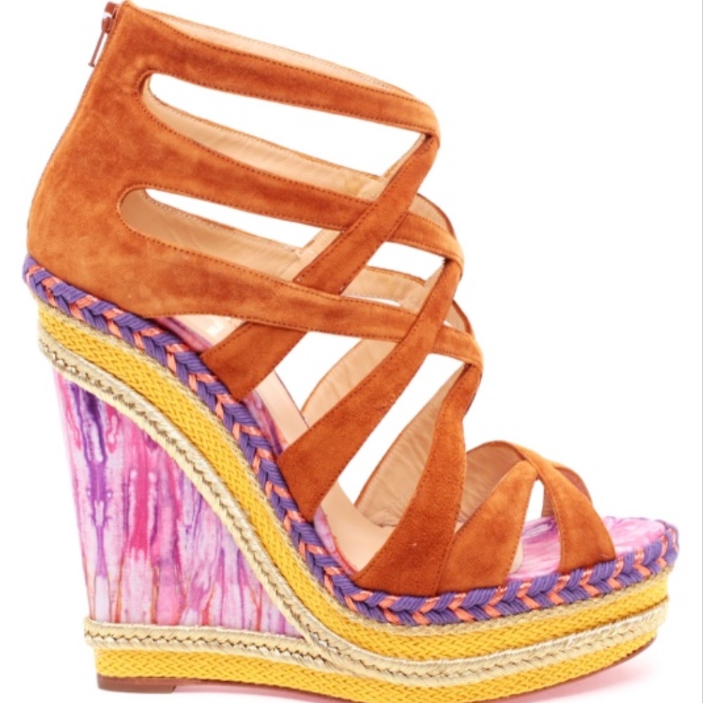 Louboutin Tosca Wedges